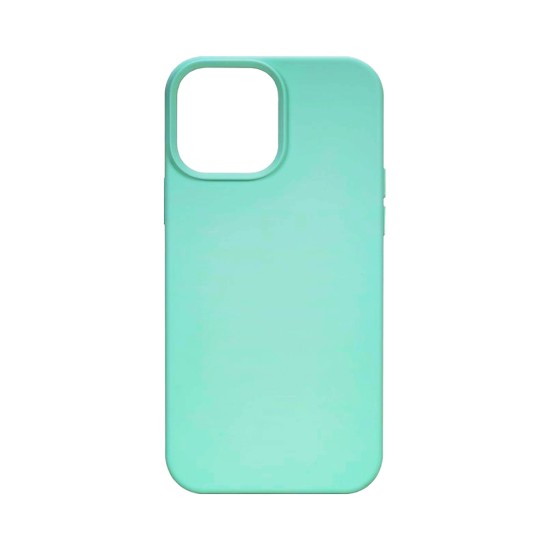 Capa de Silicone para Apple iPhone 15 Verde Mar